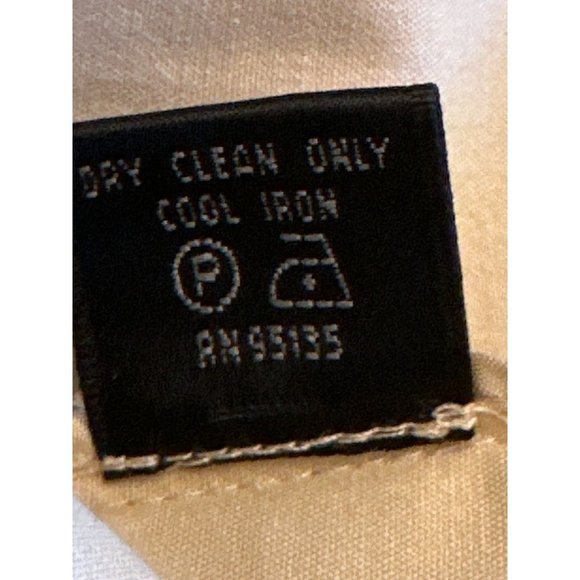 Lafayettte 148 Beige Belted Blazer Single Breasted Jacket Collared Pockets Size - Picture 6 of 6